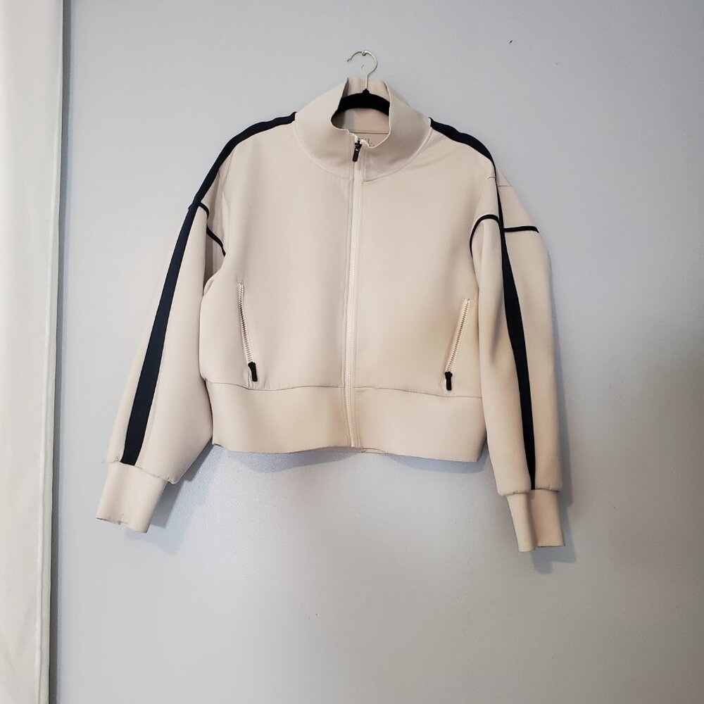 IVL Black Women's Scuba Jacket Size L Activewear Streetwear
